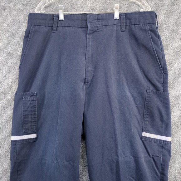 FedEx Stan Herman VF Imagewear Men's Uniform Pants Blue Size 38Rx31 - Picture 6 of 10